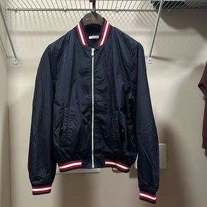 Men’s Bally bomber navy sz 42